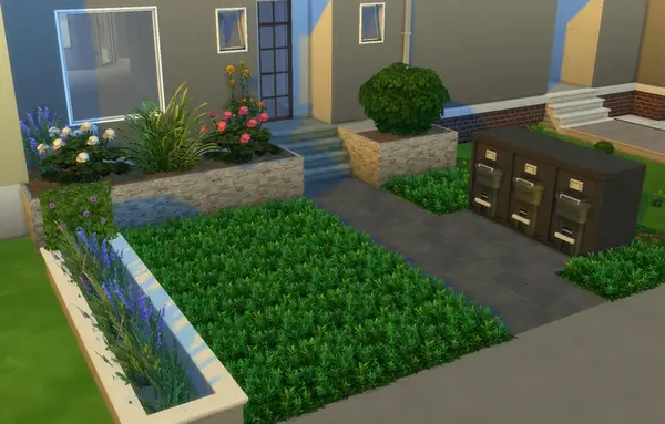 3D-Modell Mülltonnenbox